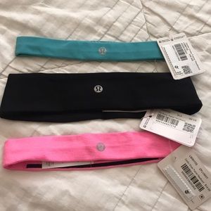 Bundled NWT lululemon headbands